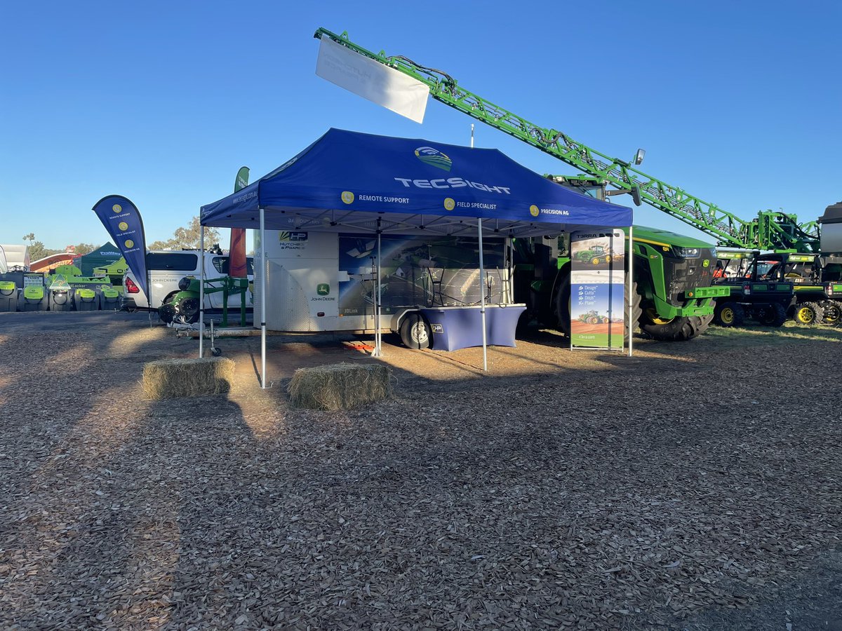 All ready for a big week @AgQuip 2023 with @hutcheonpearce site N/M 13-20. Make sure to drop by to discuss your Terrain management needs. #T3RRA #makingdirtpay @pts_ag @JohnDeereAUNZ