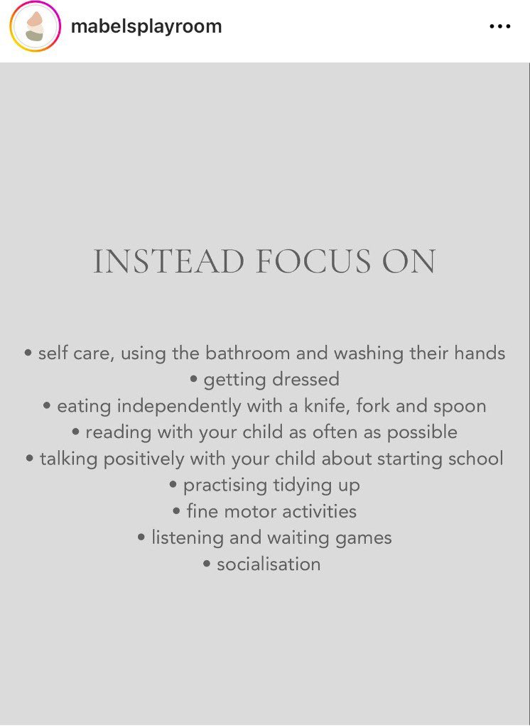 EYFSwestfield's tweet photo. We are so excited to welcome our new children very soon! Here are some words of wisdom from Mables Playroom ✨ https://t.co/qKDswtLCqV