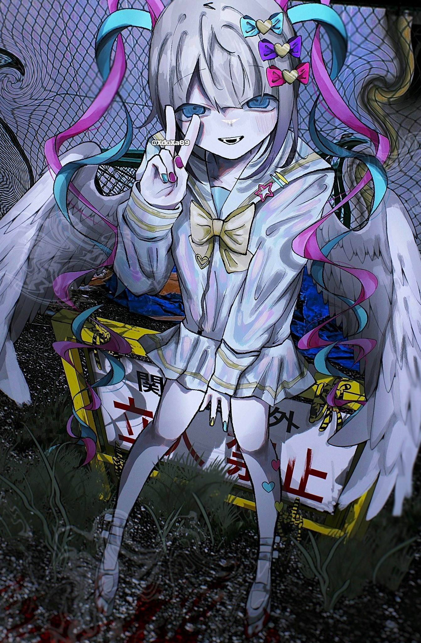 NEEDY GIRL OVERDOSE ニディガ展 複製原画 超てんちゃん（NEEDY
