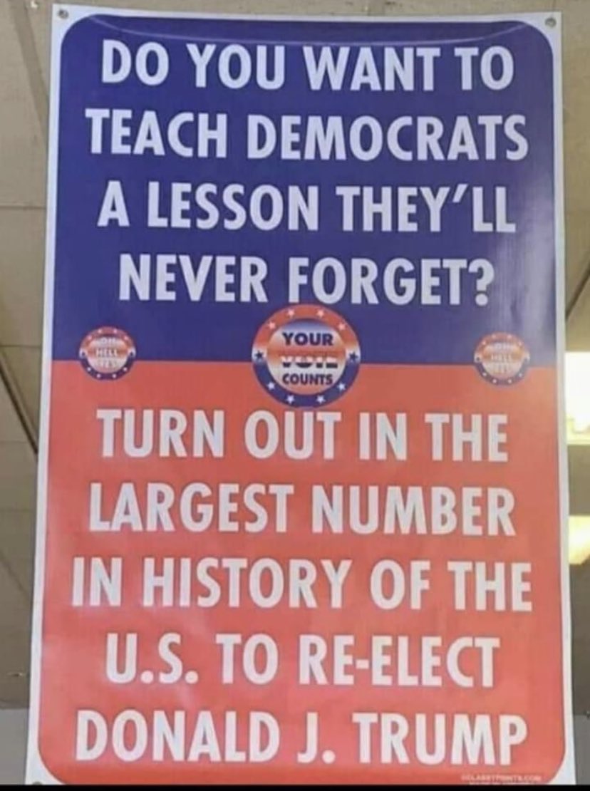 LathropLonnie's tweet photo. Time to teach a History lesson.  I’m voting Trump https://t.co/lF4TwUhYKs