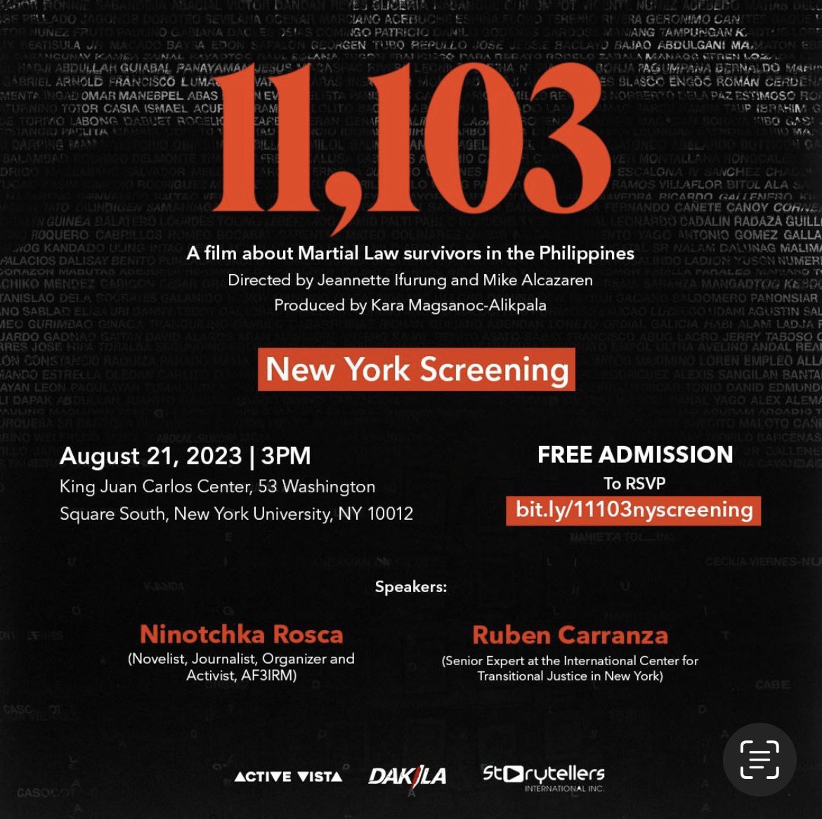 RCarranza_'s tweet photo. TODAY — this afternoon in NYC at NYU: https://t.co/c4digbQjnD 

[With, possibly, a brief comment on that Imelda Marcos musical on Broadway.] #NinoyAquinoDay https://t.co/tWxoQLVgE4