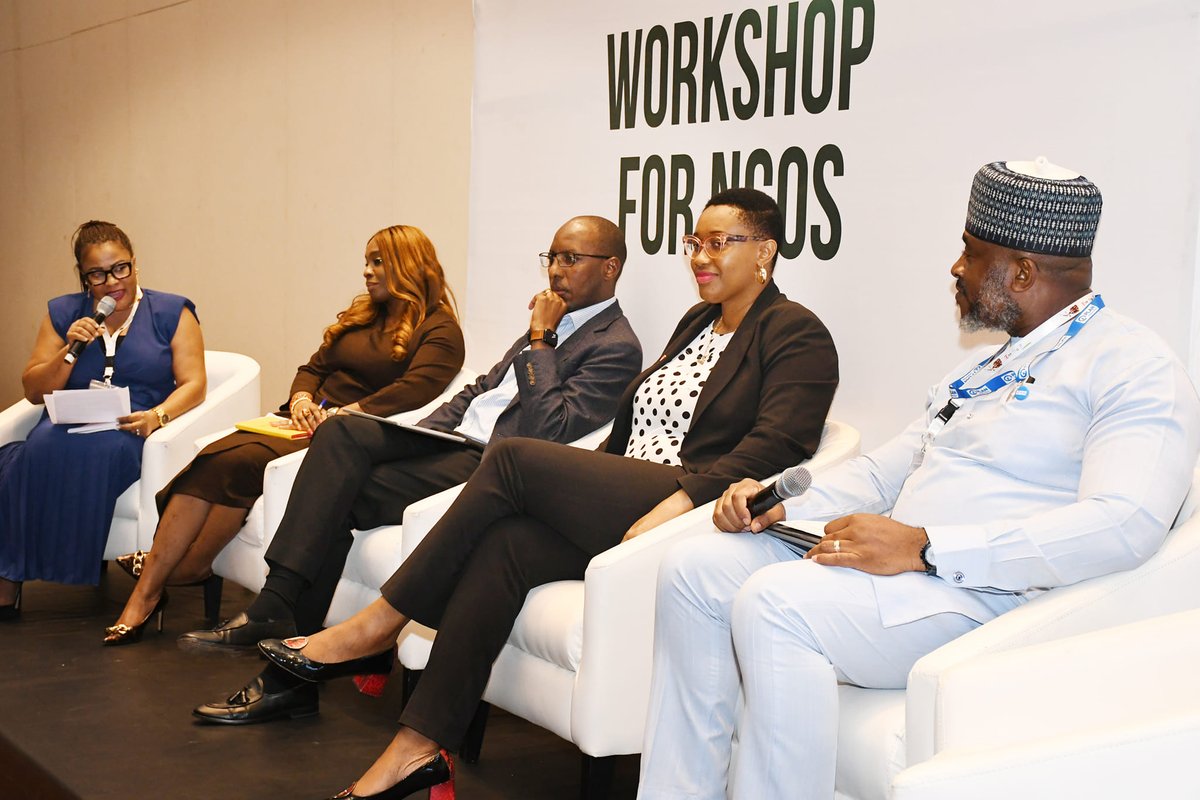 INGOforum_ng's tweet photo. At the @TheASISummit 2023 by @onefoundationng, @emmamuzou, Country Director at @Plan_Nigeria  spotlighted #PLRCAP – an initiative of #NIF aimed at amplifying local NGOs and boosting capacities for transformative change. /1 https://t.co/lyqGj6ATzG