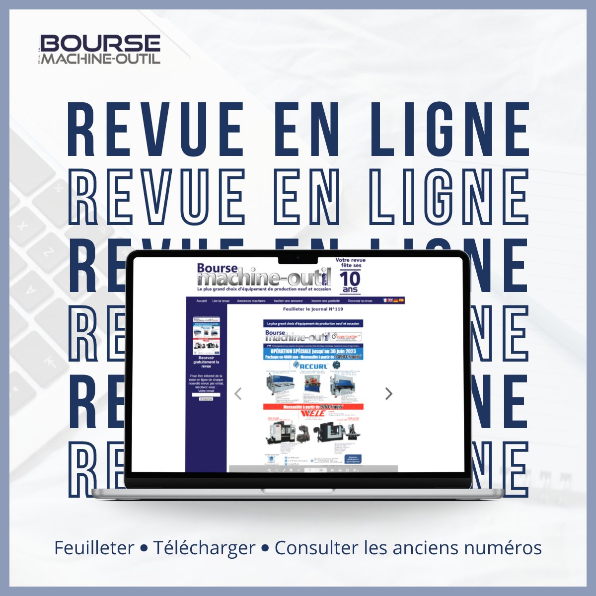 Bourse Machine-Outil tweet media