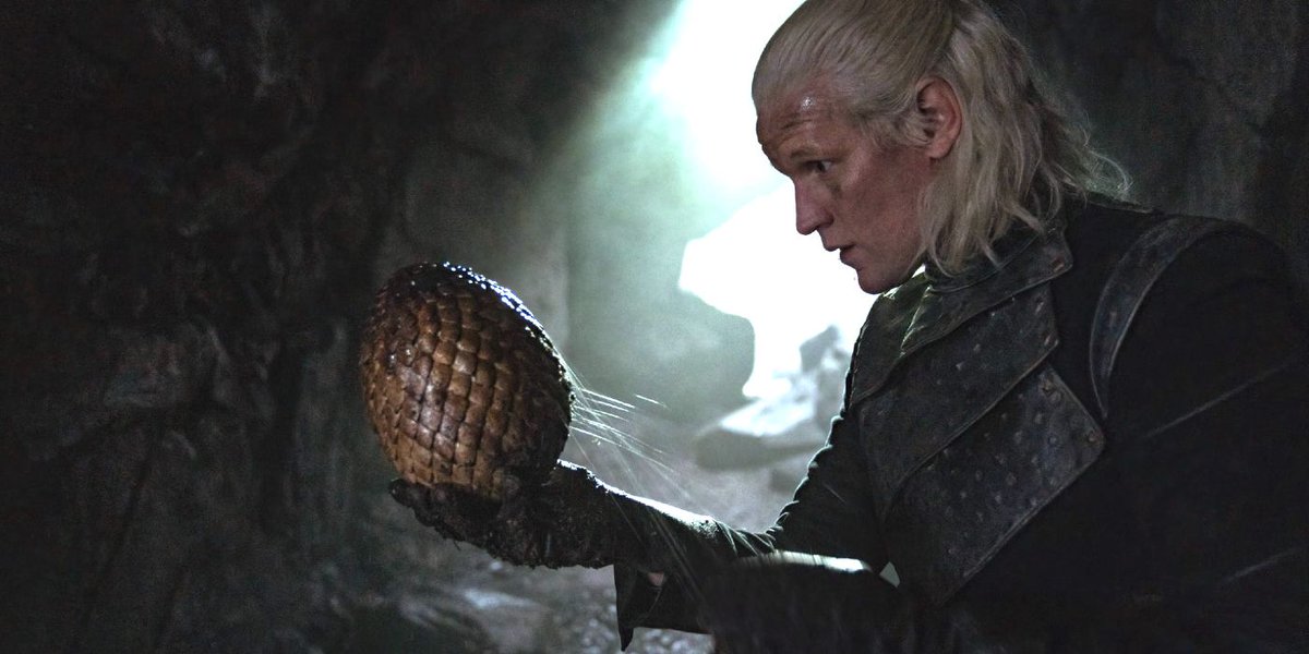 daemonthinker's tweet photo. 1 year ago today we were introduced to Matt Smith as Daemon Targaryen.

what is your favourite scene from the Rogue Prince? 🗡 https://t.co/m70TJtlx1g