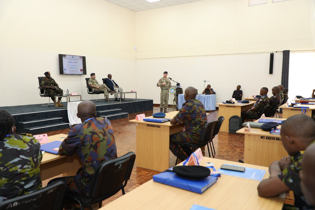 Selected military personnel will participate in the United Nations Military Observers course at the Humanitarian Peace Support School.

Sponsored by the 🇬🇧 government, it aims to equip them with skills & knowledge to undertake the tasks of a military observer in #peaceoperations