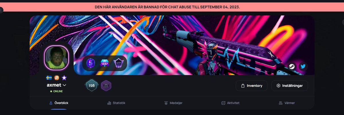 Då har man kommit hem och ska in på sin favorit plattform för att skjuta lite HS (headshots) och så har man blivit falsebannad igen?!?!?!? <a href="/esportalSE/">EsportalSE</a> vad är det som sker bakom kuliserna egentligen!!!😡🤬