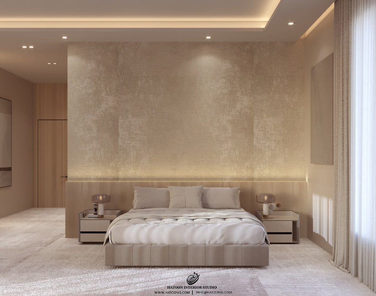 Hatoon_is's tweet photo. Master Bedroom Design
#dubaidesign #luxurylifestyle #jeddah #interiordesign #luxurydesign #luxurybedroom #designer #DXB #restaurantdesign #luxurymodern #furniture #decor #furnituredesign #lighting #Jed #design #Art #مصممين #اضاءات #جدة #دبي #تصميم_داخلي https://t.co/cM8aLJsnc7