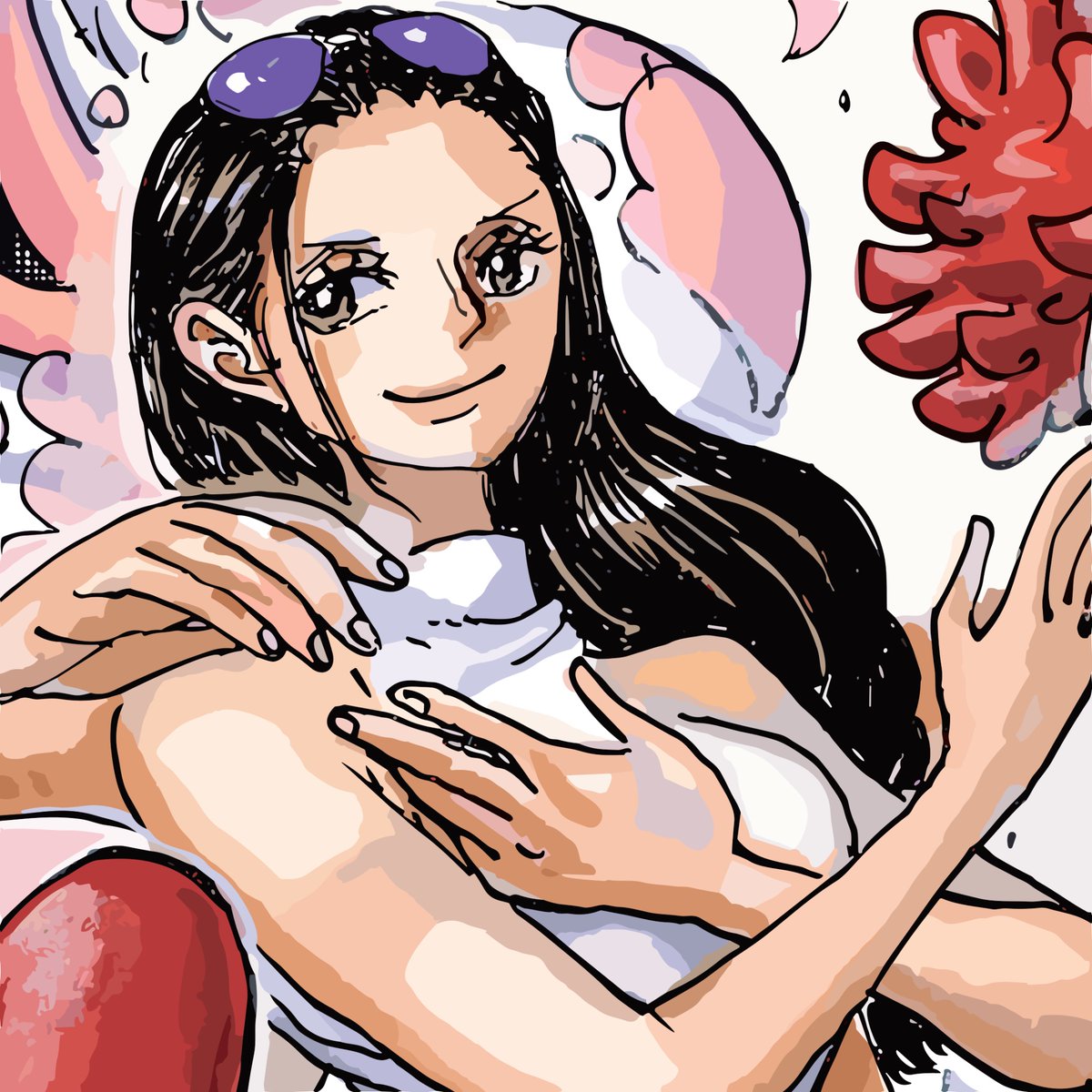 hentaiwaifu__'s tweet photo. Nami and Robin https://t.co/qcNNZXaxeI