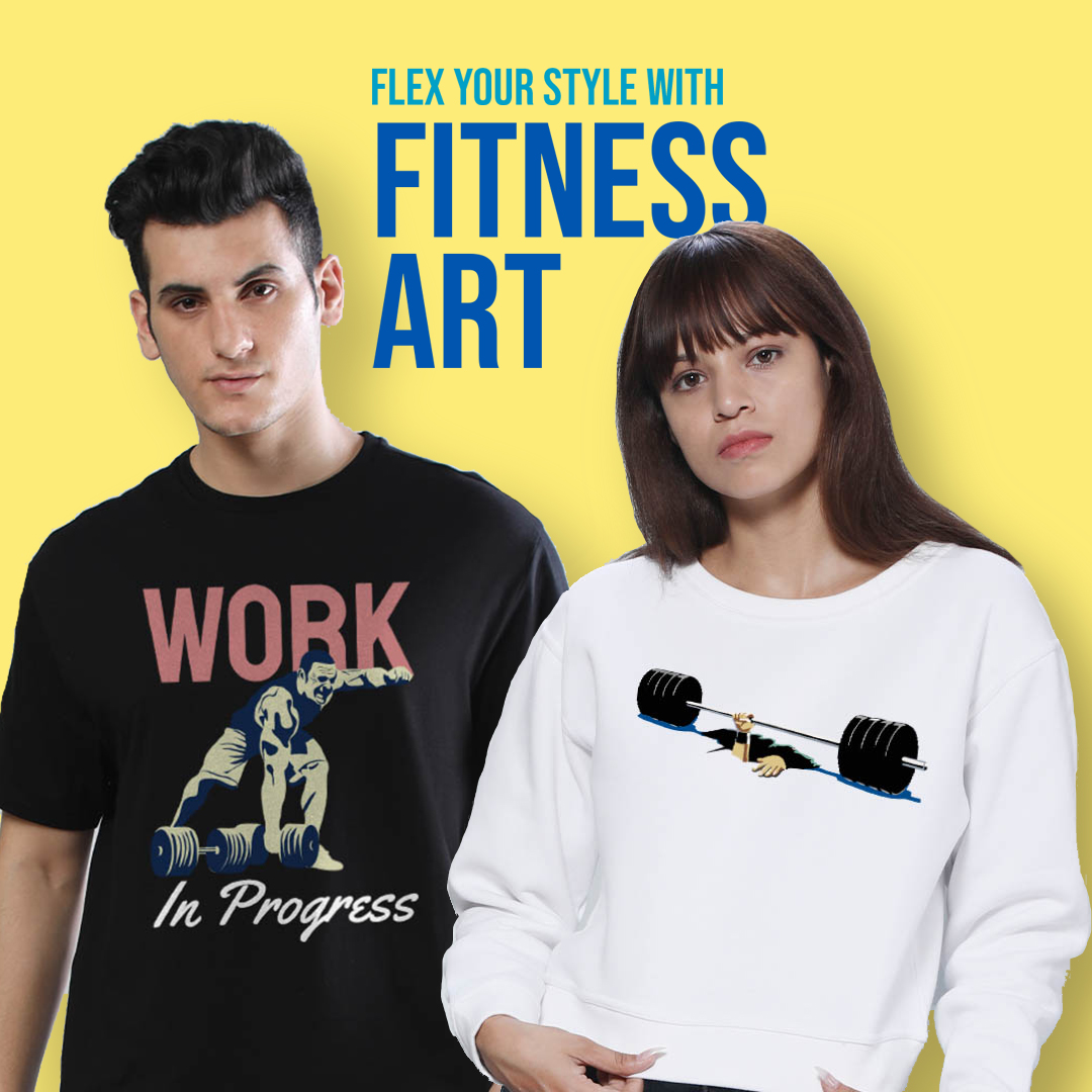 Work out in style with our gym tops featuring unique fitness-themed art!🏋️🖌️🎨

Browse our collection now! ☑️

#FitnessArt #GymFashion #FitnessTees #ArtInFitness #WorkoutInStyle #GymMotivation #ActiveWear #FitnessFashion #Athleisure