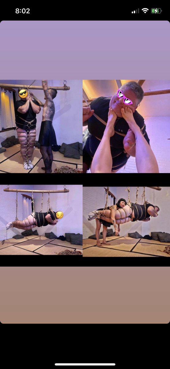After making some epic pegging content with <a href="/MichaMalvada/">Micha Malvada ⛓️</a> 😈
I went to <a href="/TempleNewYork/">Temple</a> for Whip &amp; Tail &amp; had the pleasure of being suspension tied for the first time!
<a href="/tie_me_tightly/">William</a> tied me while <a href="/DominaDynasty/">D I A  D Y N A S T Y</a> assisted along with tormenting &amp; caring for me!🤗🥰
How was your Sat?