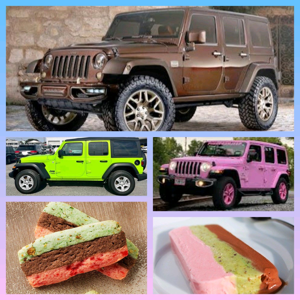 Good morning Jeep Mafia ✌️ Today is #NationalSpumoniDay 
let’s all have a bowl of ice cream today to celebrate 🍨 

What’s your favorite ice cream flavor?