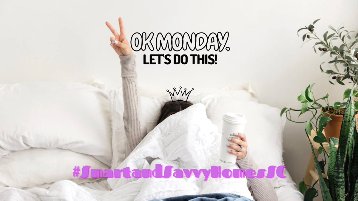 SmartSavvyMoves's tweet photo. 🌈 Don't fear the dreaded Monday! It's a fresh start to embrace happiness and squeeze the best out of life! 🎉 

Let's kick off this week with a smile, positivity, and conquer the world! #MondayMotivation #NewBeginnings #HappinessIsKey #NotYourAverageRealtor #SmartandSavvyHomesSC https://t.co/dP8kwztdAo