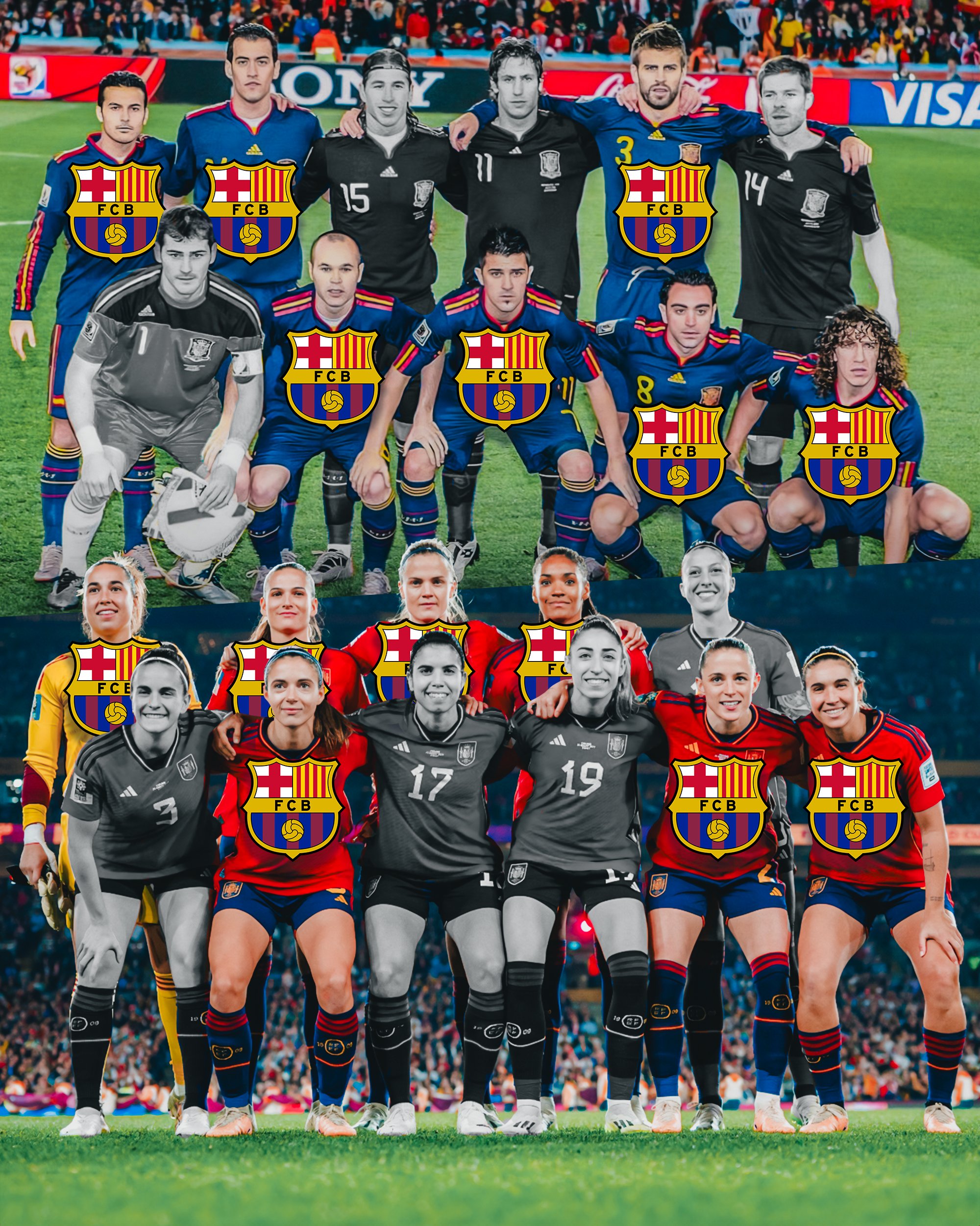 Jugadores del barcelona 2010