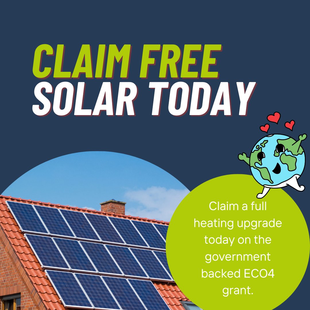 whgrants's tweet photo. Get ready for a greener, cost-effective home:

🌞 Solar Panels: Free energy from the sun. ❄️ Air Source Heat Pumps: Efficient heating/cooling. 🏠 Wall/Loft Insulation: Year-round comfort.
Message for info! 💬🏡🌱 #GreenLiving #Sustainability https://t.co/PwqvZB1w0v