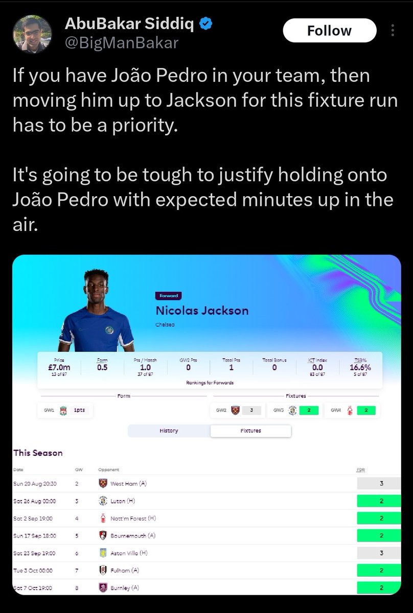 FPL_Fellatron's tweet photo. @Hibbo_FPL 🤔 https://t.co/CDC76lk5ea