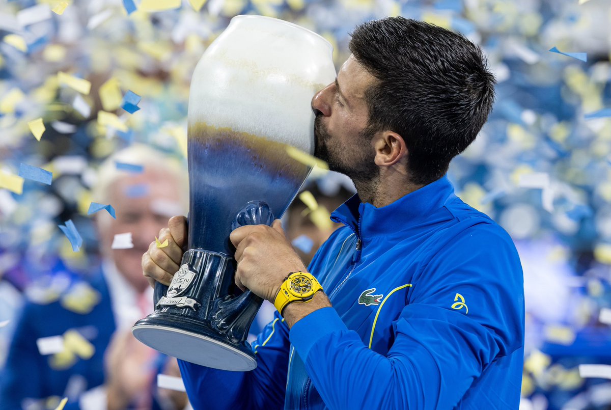Novak Djokovic tweet media