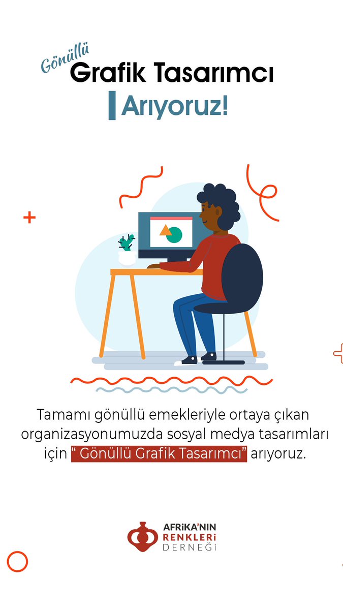 afrika_renkleri's tweet photo. Tasarımdan da anlaşılacağı üzere grafik tasarımcı arıyoruz👋🏾 https://t.co/qc9qB4Bgt5