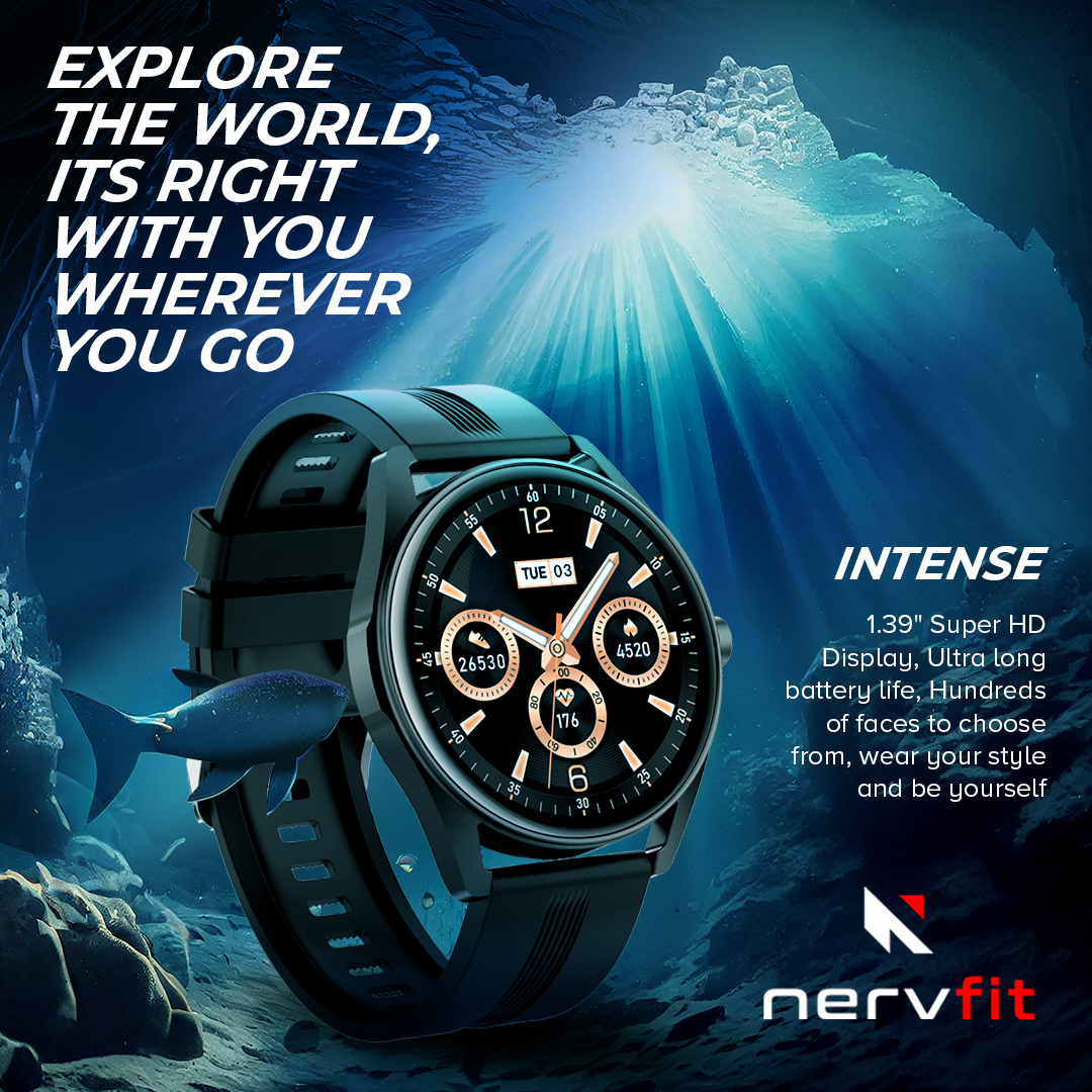 Nervfit's tweet image. Embrace innovation without sacrificing comfort 🌐📲 "Experience the future of wearables with our skin-friendly smartwatch  #Nervfit #trending # #UnleashPossibilities #SmartWatchLaunch #TechEvolution #Smartwatch #newlaunch #Smartwatch #UnstoppableTech #trending