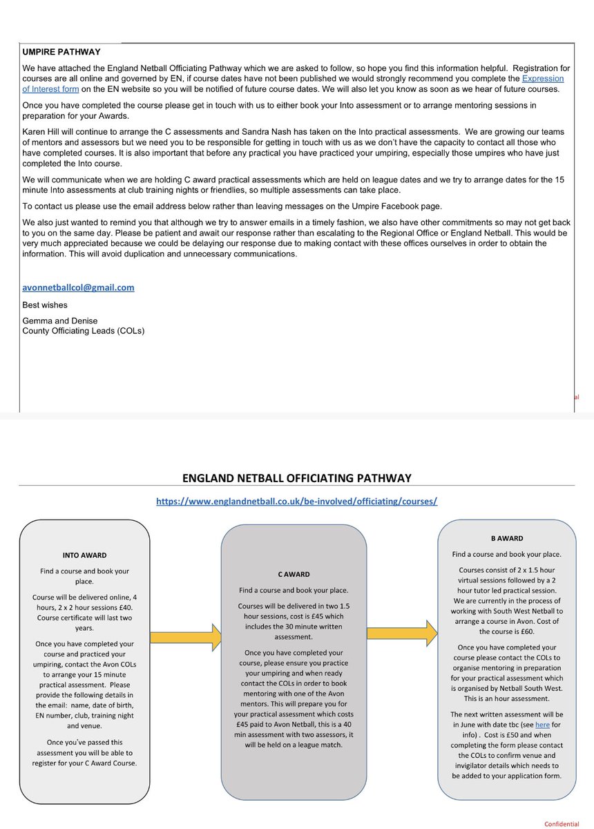 Avon Netball Association tweet media