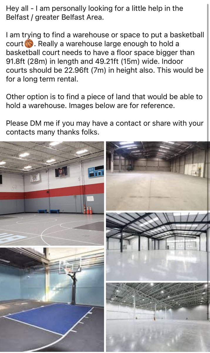 Please circulate if anyone has any connections it would be great to hear from them. 

👀 ⬇️