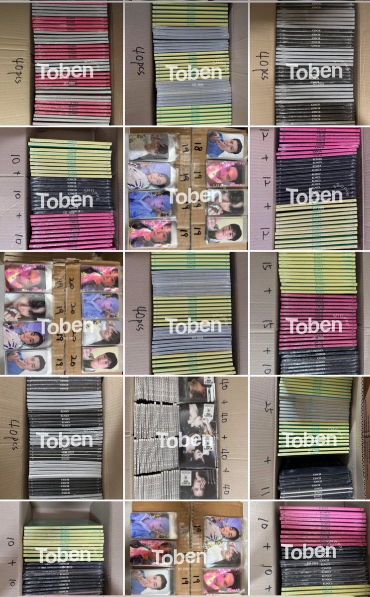 thetobenshoppe's tweet photo. #TobenShoppe_Update

EXO EXIST with POB 

All albums have already arrived at our KR address and was picked up kanina by the courier. ETA is still tba, will update once all 5 jumbo boxes are loaded po sa vessel. Thank you! 💙 

For more updates please check your email or our update page below. 

Order update page: https://t.co/gVvheABogZ