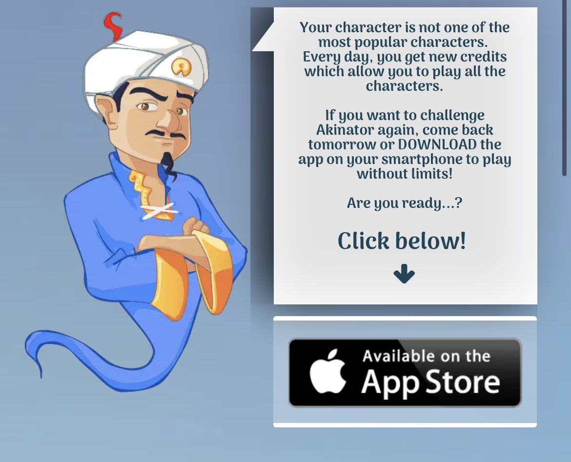 Akinator na App Store