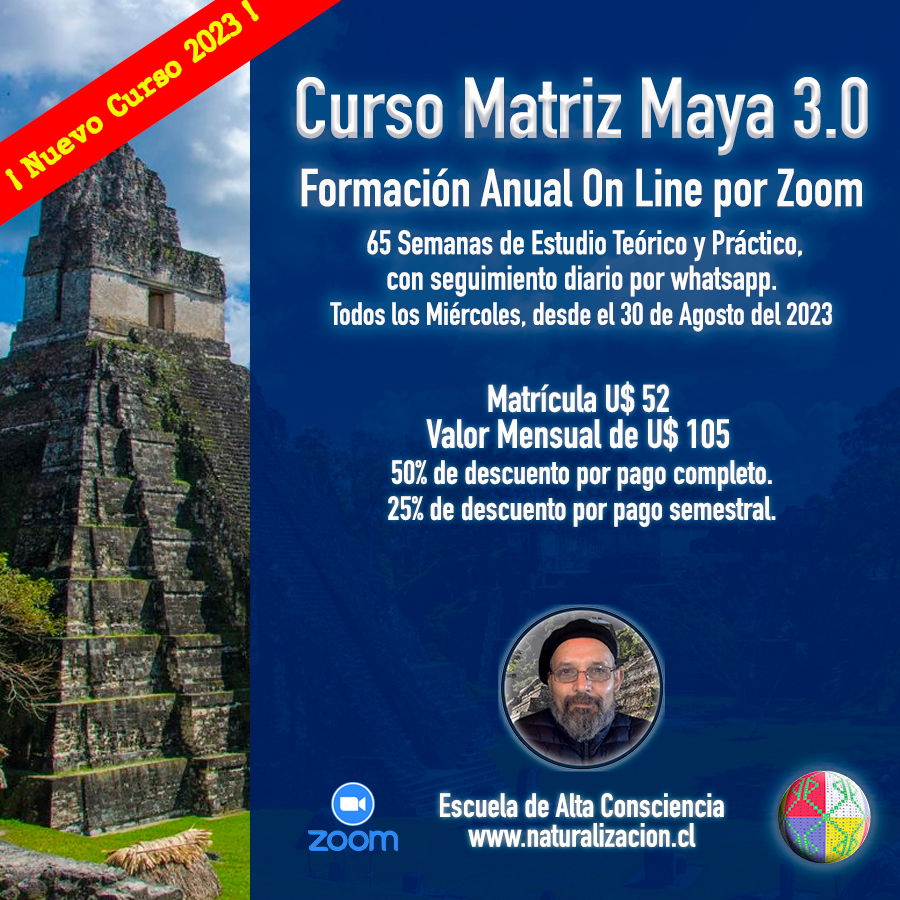 MatrizMaya's tweet photo. 📢🌟 ¡Última semana de inscripciones al próximo Curso Anual de 65 semanas de la Matriz Maya 3.0 con Claudio Arenas Vergara! 📚🌌 

👨‍💻🌐 Para obtener más información y reservar tu lugar, visita nuestro sitio web oficial:

🌐 https://t.co/wh5eEpUAKf

¡Te esperamos ! 🤗✨💫 https://t.co/LfXXuv7hw3