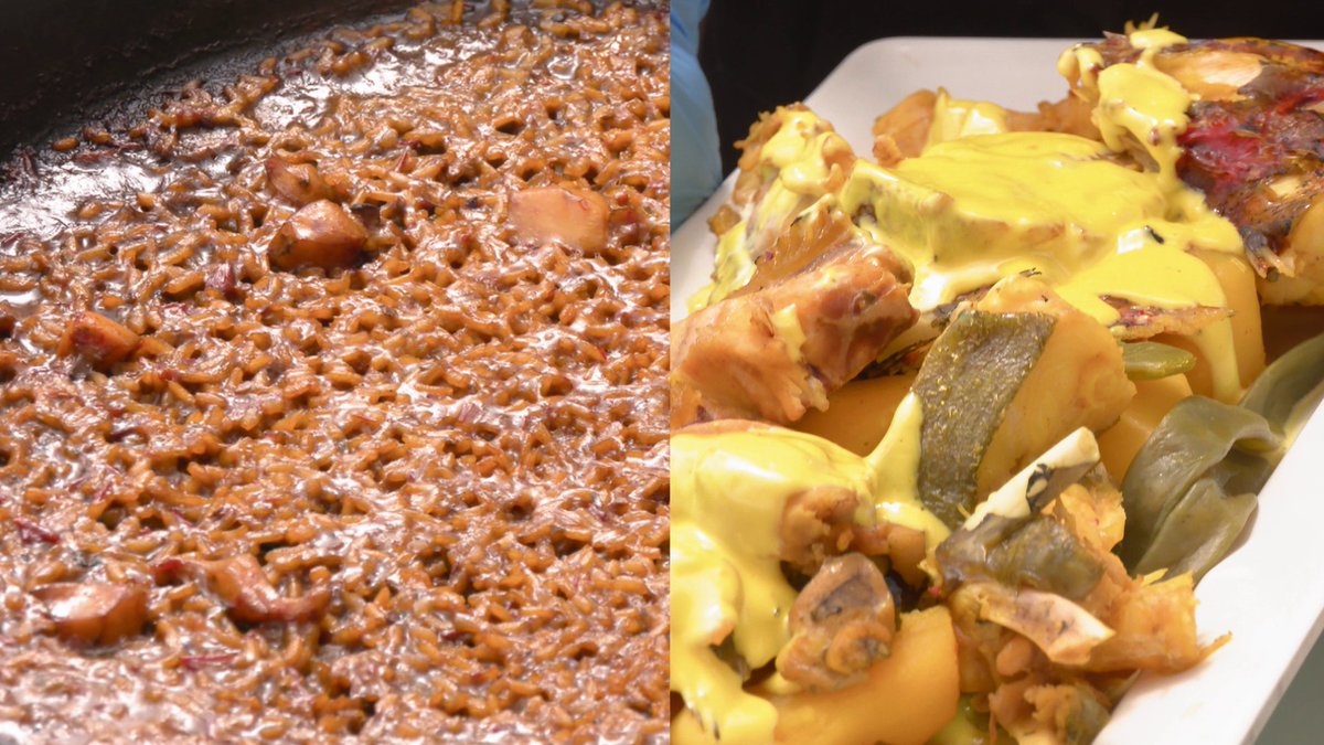 La1_tve's tweet image. Ahora una receta doble para chuparte los dedos: bullit de peix (guiso de pescado)... ¡y no tires el caldo! Que también hacemos arroz a banda.  🥘

Dese Ibiza y en #AhoraoNunca 

👉 rtve.es/n/2454285