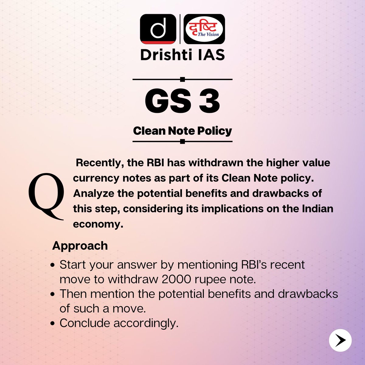 drishtiiaseng's tweet photo. Seeking a simplified approach to #Mains2023? Look no further! Join #60DaysForMains and ace #MainsWithDrishtiIAS.
#GS3WithDrishtiIAS #Mains #UPSCMains #UPSC2023 #RBI #CleanNotePolicy #Currency #IAS #AnswerWriting #EconomicDevelopment #Technology #DrishtiIAS #DrishtiIASEnglish https://t.co/RlNaKIiTnH