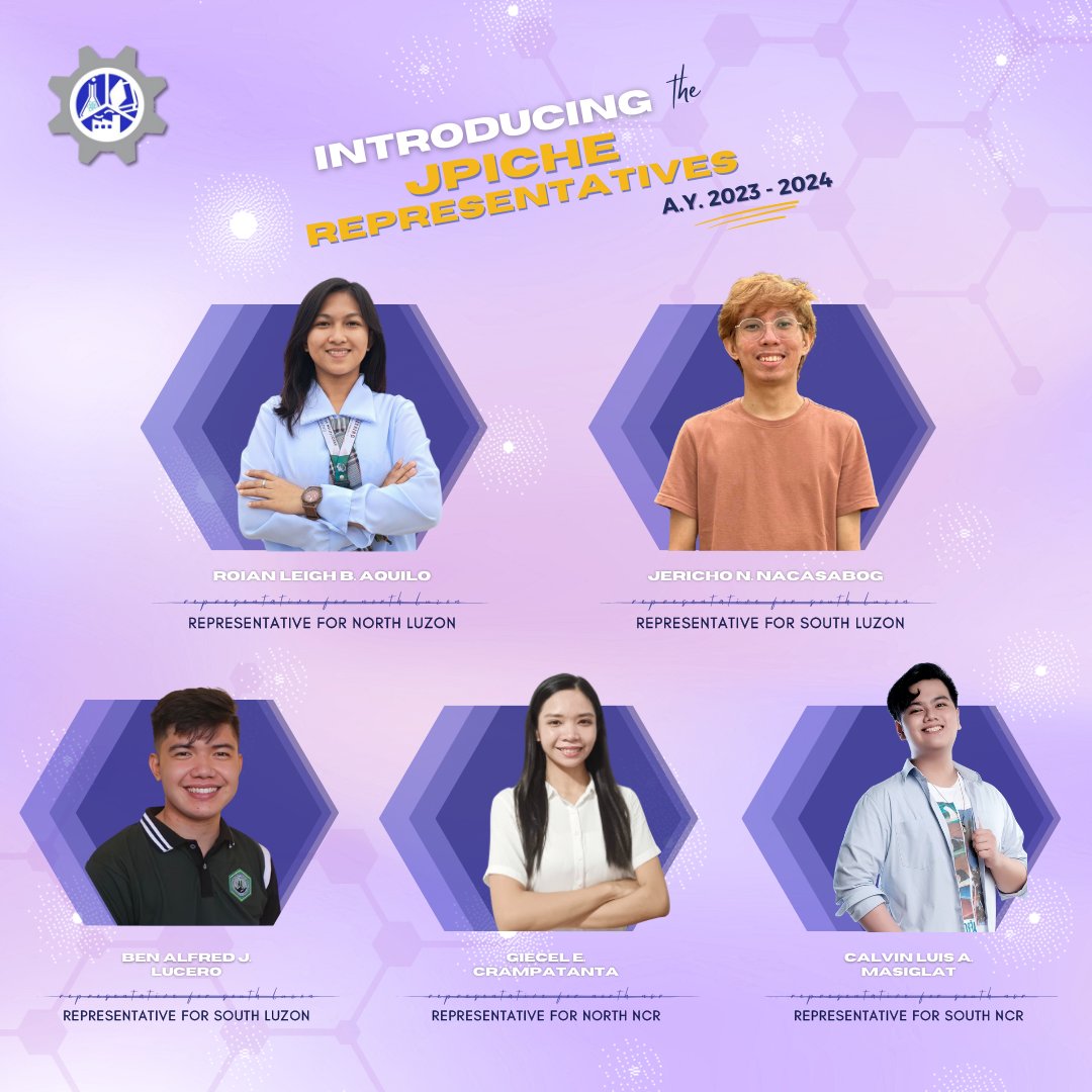 PIChEJCL's tweet photo. We are excited to welcome the new members of our 𝗕𝗼𝗧 𝗮𝗻𝗱 𝗢𝗳𝗳𝗶𝗰𝗲𝗿𝘀. They are all passionate and dedicated chemical engineering students who are committed to serving the 𝗖𝗵𝗲𝗺𝗶𝗰𝗮𝗹 𝗘𝗻𝗴𝗶𝗻𝗲𝗲𝗿𝗶𝗻𝗴 𝗦𝗼𝗰𝗶𝗲𝘁𝘆. https://t.co/oPilnuyxcM