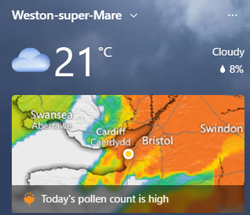 LatinZest's tweet image. 😰
#WsM #NotLikingit #Hayfever 

South West England
Monday 21 August
Weed pollen: pellitory-of-the-wall in urban areas + nettle &amp;amp; mugwort. Spores: Alternaria, Aspergillus &amp;amp; Cladosporium when dry &amp;amp; Didymella &amp;amp; allies when humid.
@TheMetOffice1 @themetoffice