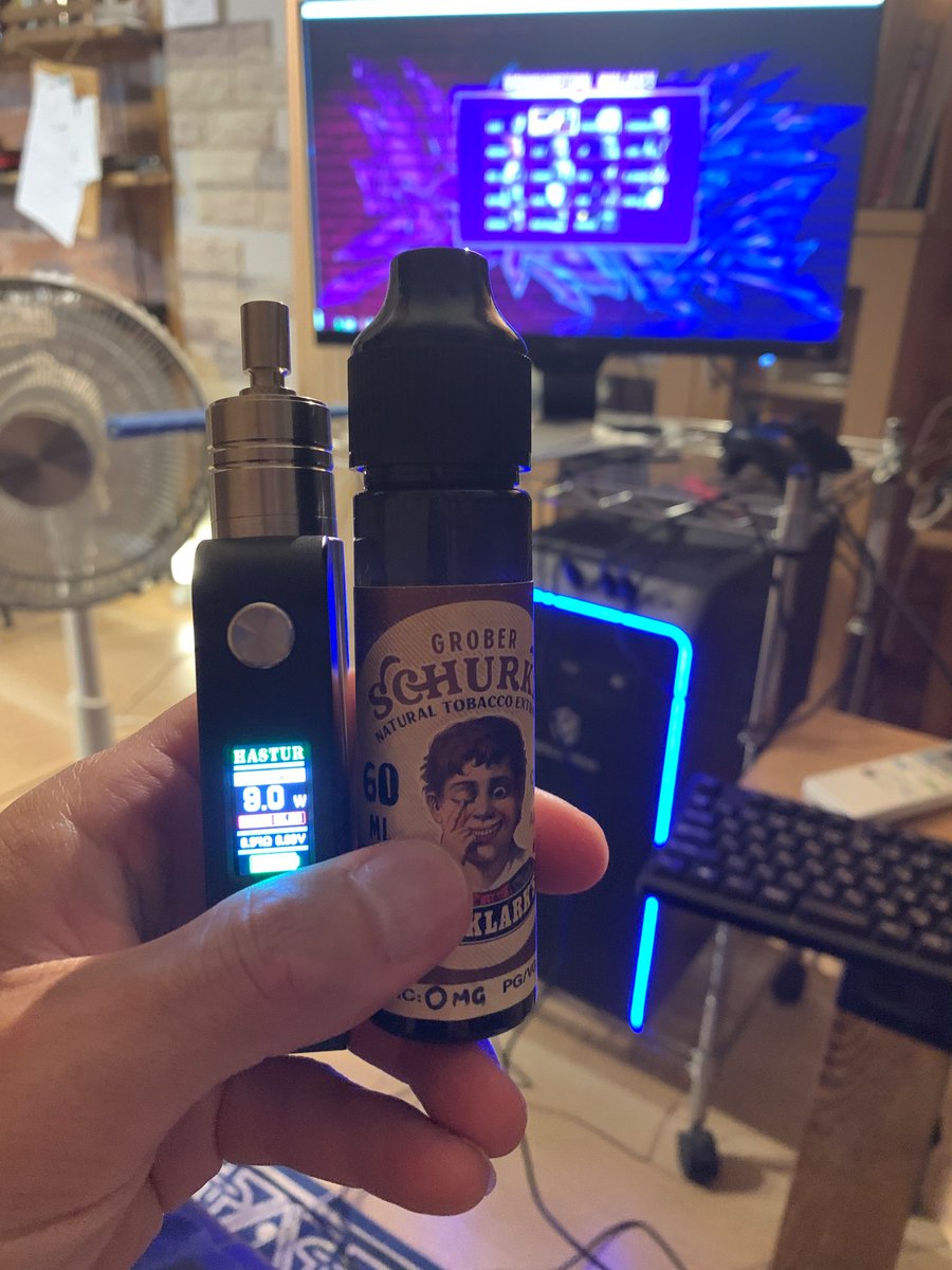 vape_and_bike's tweet photo. ずっと、合わない訳が無いと思ってたけどビルドサボってました。今、吸ってもっと早くビルドすれば良かったと激しく後悔しとります。この組み合わせ美味すぎる。
#vape
#tomklarks https://t.co/JesvQg6JGg