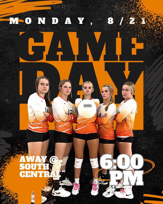 culvercavsvball's tweet photo. 🎉 #GameDay 🎉
🗓️ Tonight, Monday 8/21
⏱️6PM starting with JV followed by Varsity
📍Away @ South Central
👏🏼 Come cheer on the Lady Cavs tonight! #cavaliervolleyball #ihsaa1 #ihsaavb #ihsvca https://t.co/qVSn9hIA8S
