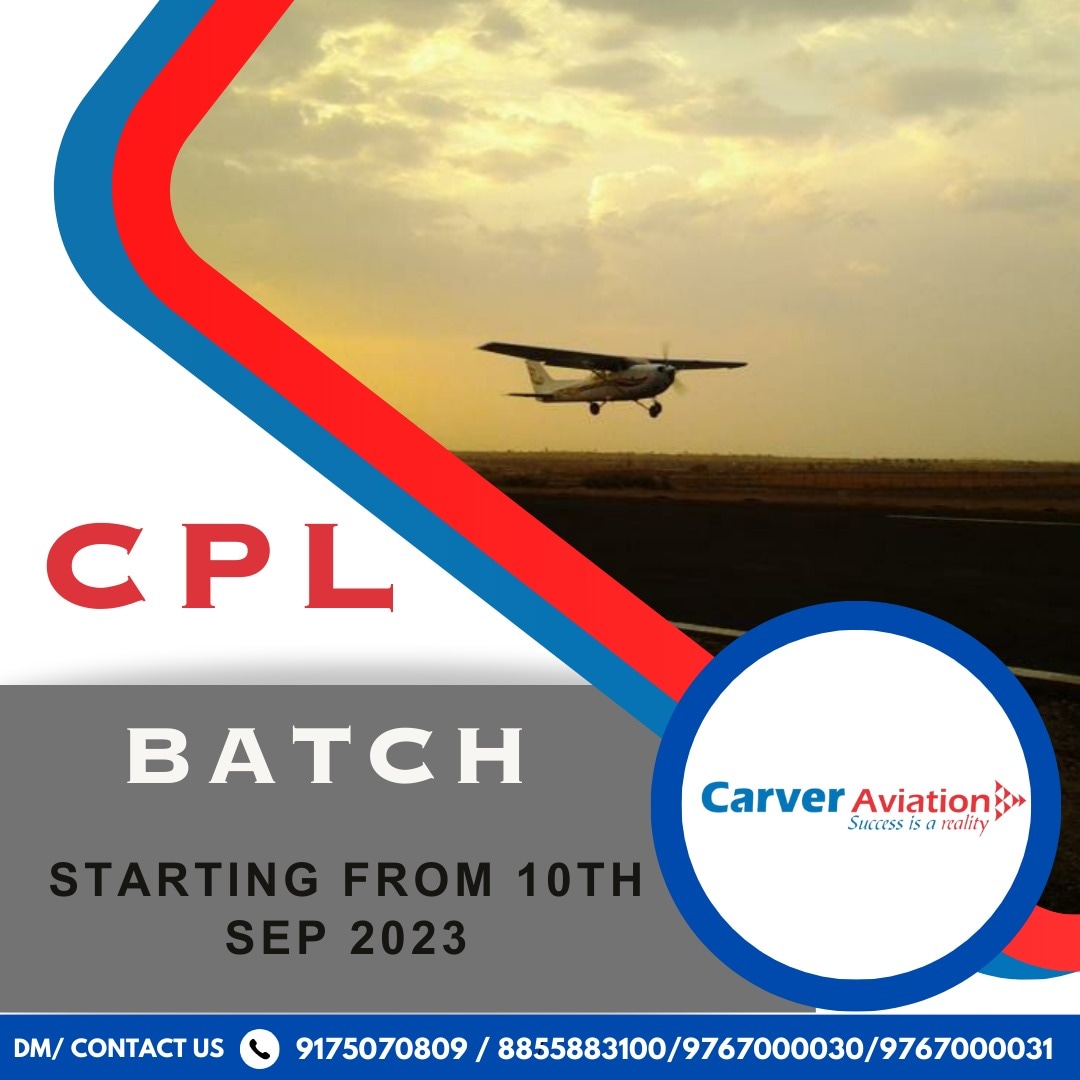 Carveraviation's tweet image. Unlock your Dream of Flying!!
Be the Pilot you always wanted to be with the Carver Aviation Academy.

Admissions are open for the September batch.
Register now👇

Call us on 9175070809 / 8855883100
9175818283/ 9767000030
#cplcourse #pilottrainingacademy #CarverAviation