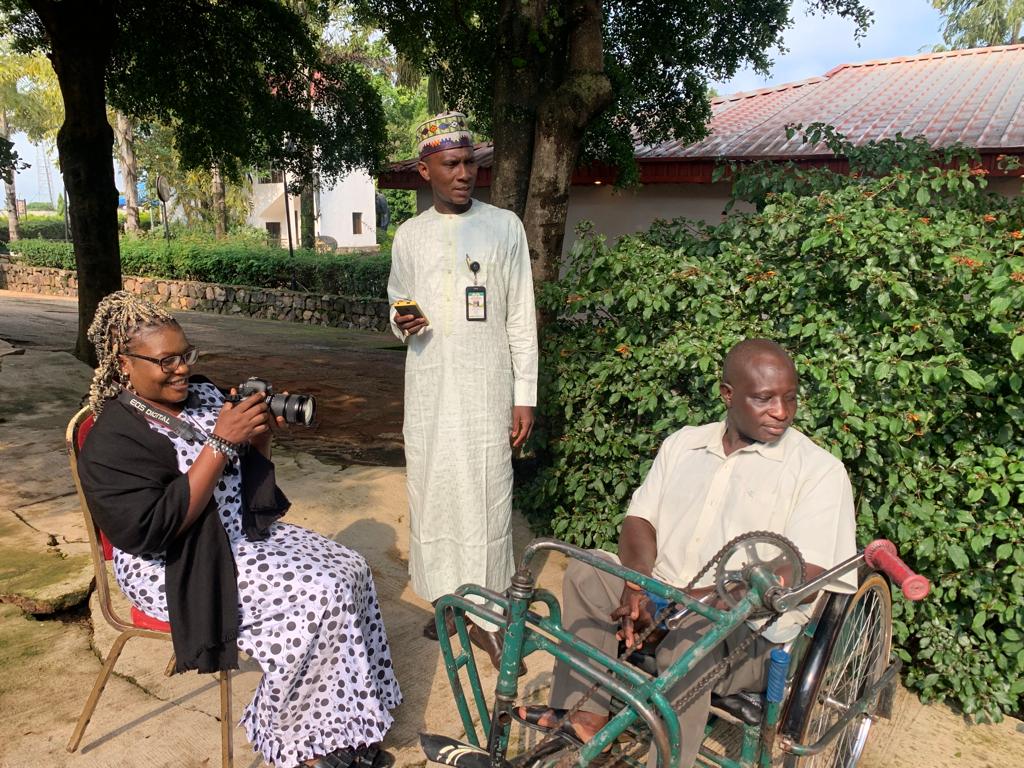 AvesehA's tweet photo. Behind the scenes, filming short videos at the #IBNM Training in Jos, Plateau State. #WANEPNigeria, #MercyCorpsNigeria, @USAIDNigeria
#Peacebuilding https://t.co/zWTgmSXW9L