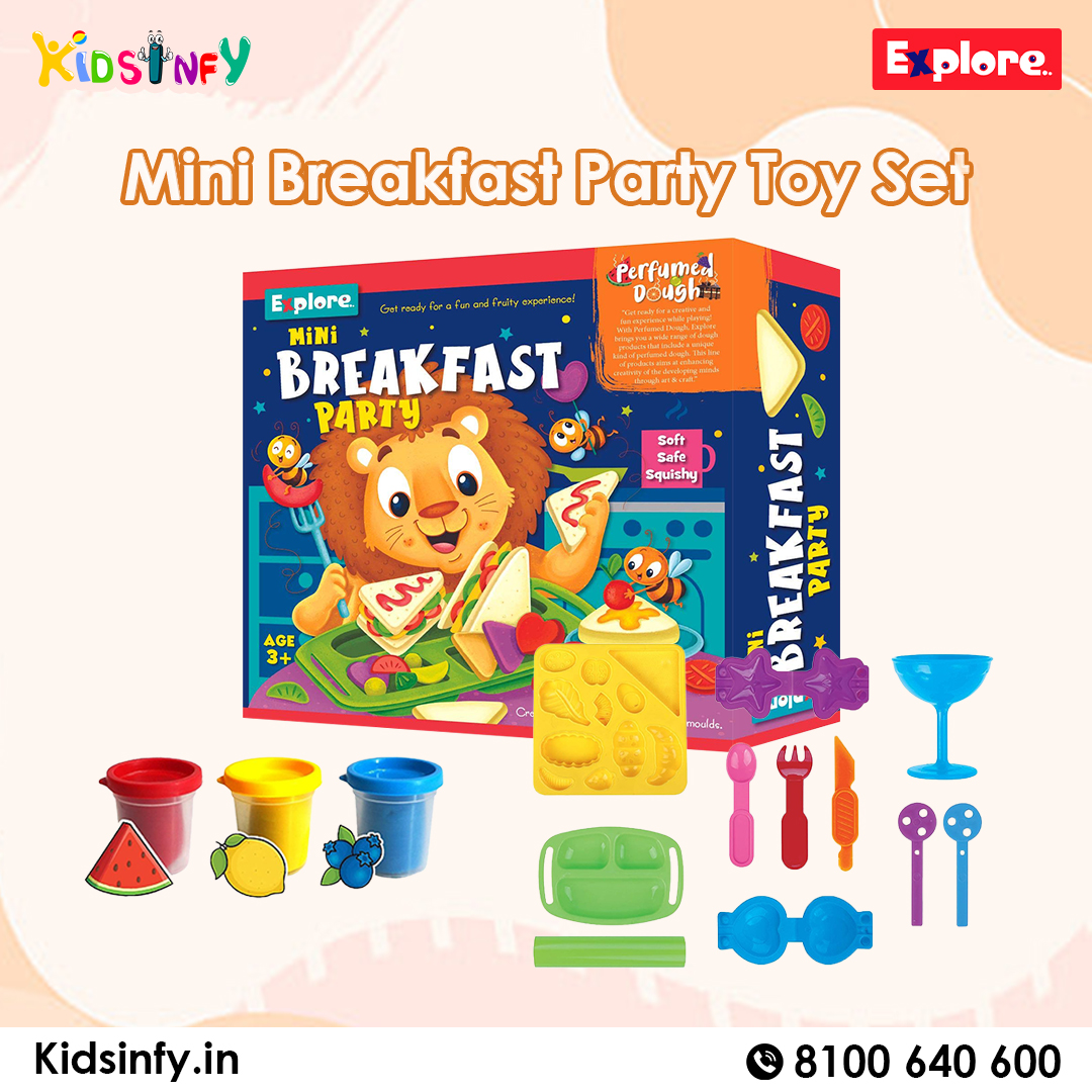 Mini Breakfast Party Toy Set - Perfumed Dough

🛒Shop Now : tinyurl.com/Breakfast-Toy-…

📞 8100 640 600

#breakfasttoyset #breakfasttoys #foodtoys #playfood #pretendfood #educationaltoys #learningtoys #kidstoys #toddlertoys #babytoys #toyfood #toykitchen #toyrestaurant