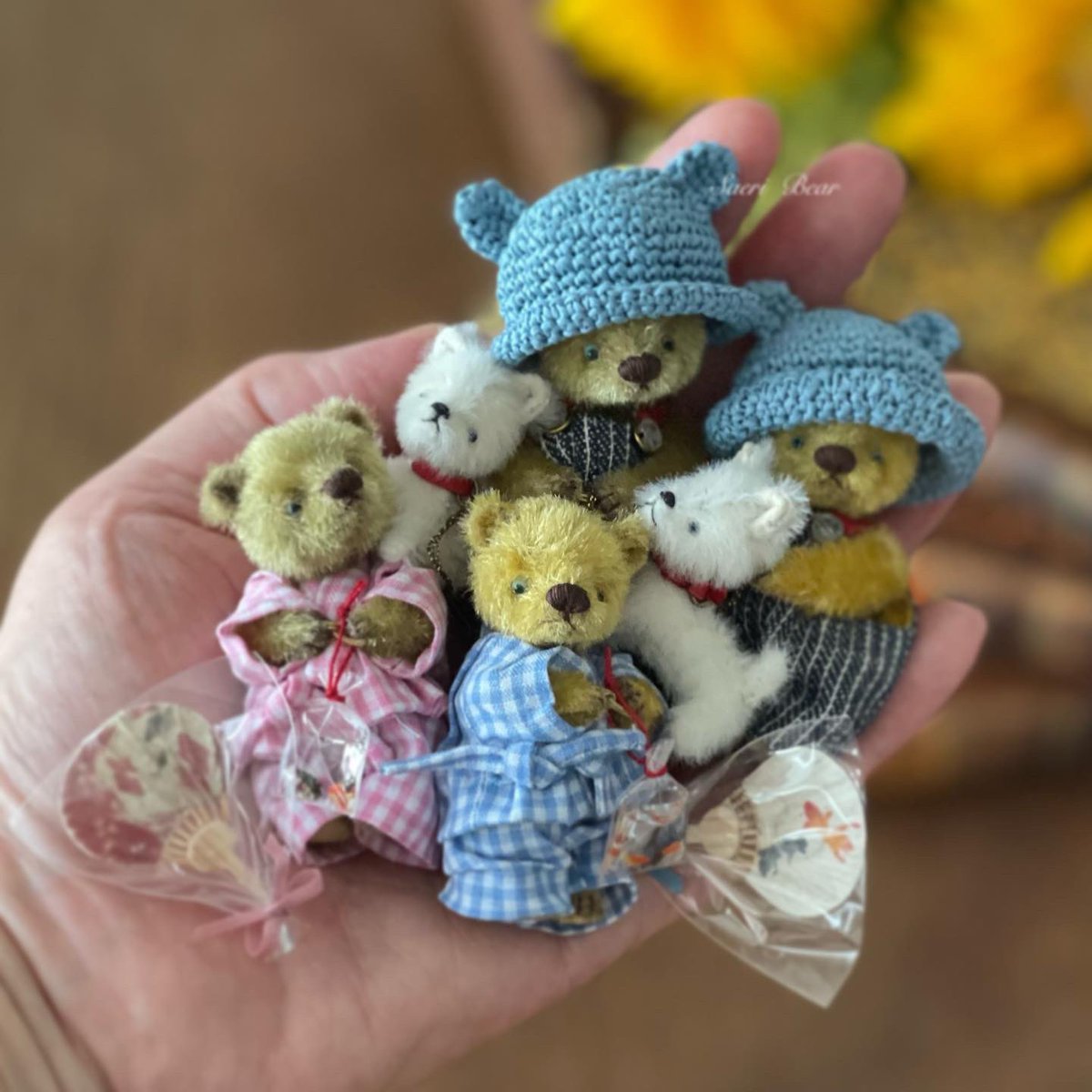 8/19(土)・20日(日)開催しました
阪神梅田本店3階en to en
『小さいお友達の夏祭り展』は
8/29(火)午後6時まで販売期間を延長になりました。遠方の方もお迎えチャンス
Saeri Bear４ちびくまお迎え待ち中♪
リモオーダーもあります。
詳しくはInstagram@en_to_en_hanshin様をご覧下さいね。
#saeribear