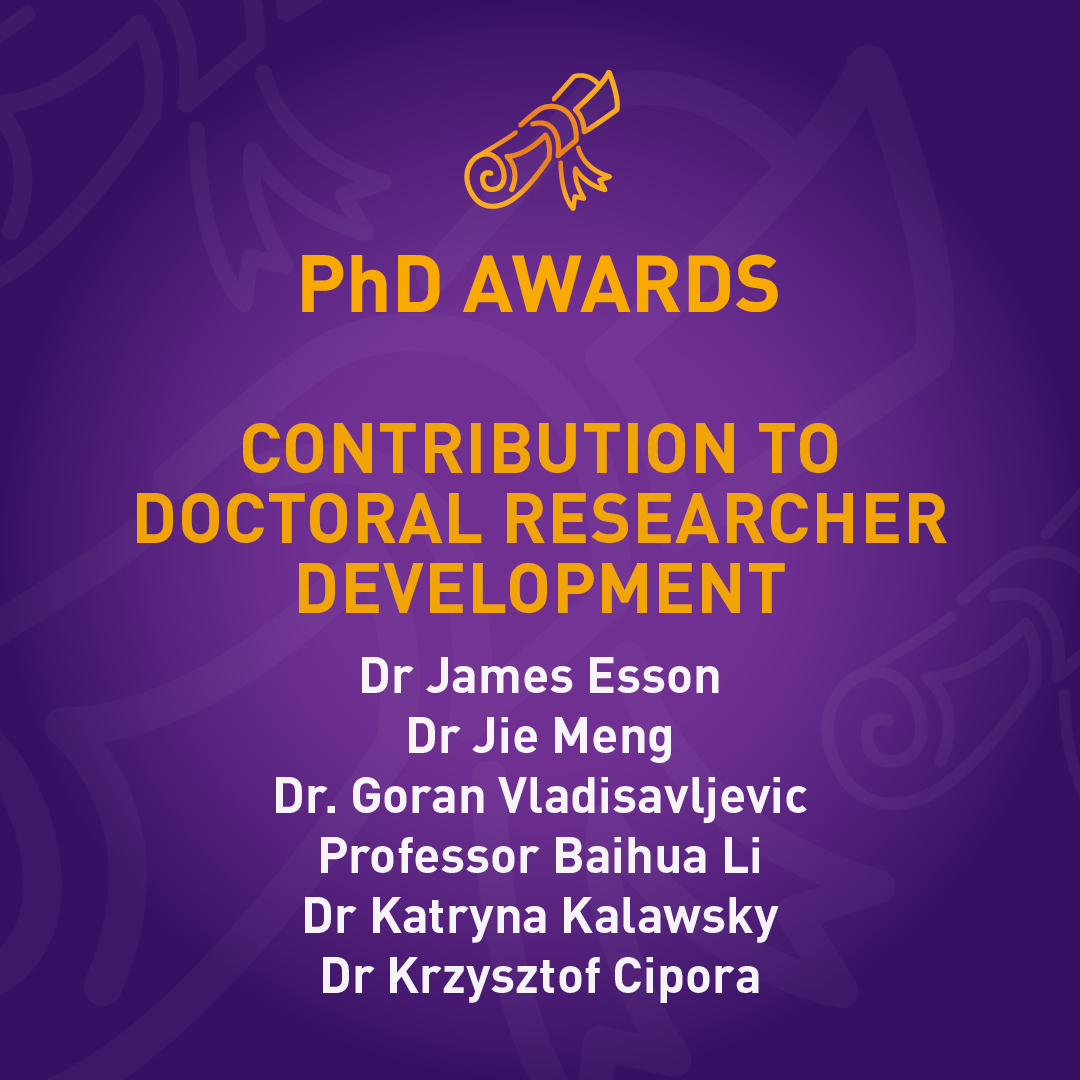 Lboro_DRExpB's tweet photo. π Honoring excellence across the board at the PhD Awards! ππ
Kudos to these exceptional staff members β your dedication shapes the future of research! ππ Let's celebrate their achievements together! ππ£ #PhDAwards #StaffExcellence #ResearchCommunity https://t.co/ooCXpH8MRN