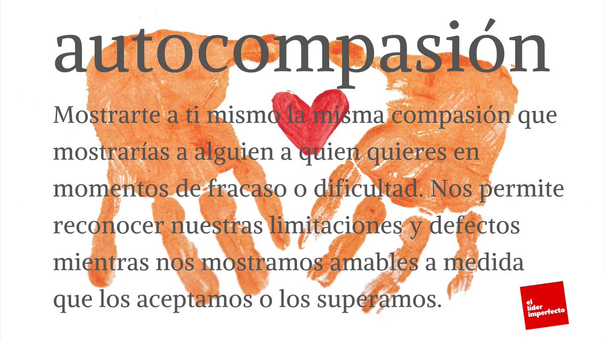 El autocuidado se ha relacionado con la autocompasión y la atención plena. 

En esta edición, las VI Jornadas El Líder Imperfecto se van a celebrar en la Bodega Reyno de Artajona, ¡qué mejor entorno para reencontrarse y charlar!