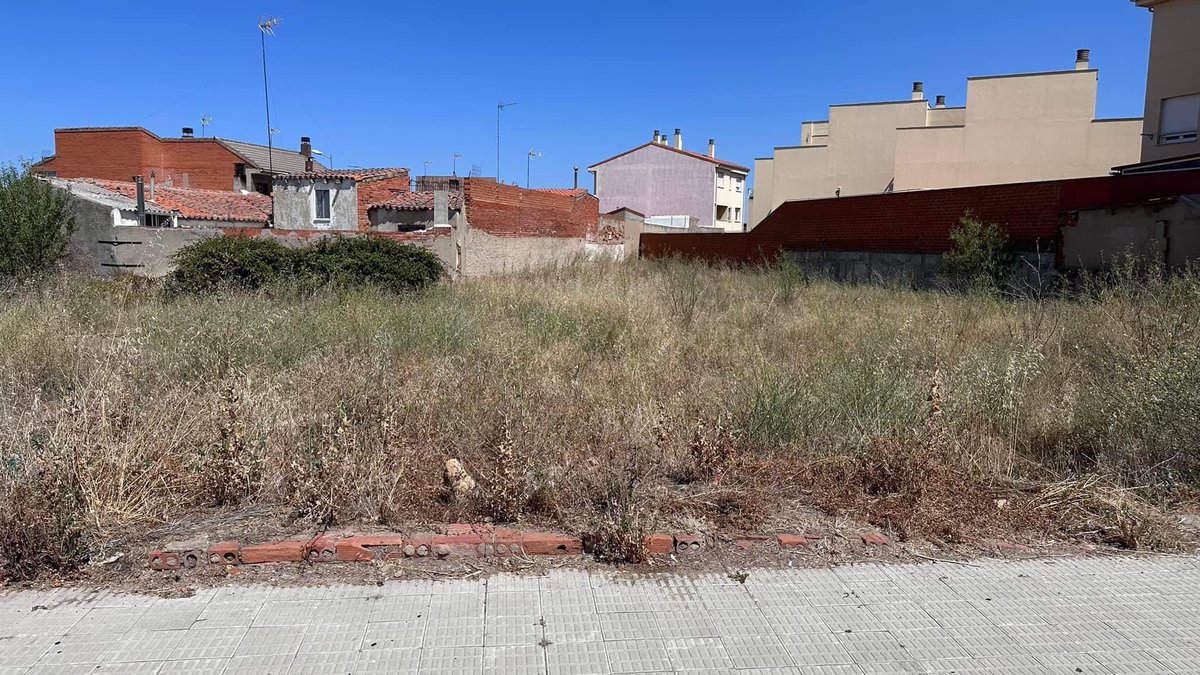 PPAytoZamora's tweet photo. 🌿🔥Pedimos al Ayto de Zamora que ejecute, de manera subsidiaria,la limpieza y cerramiento de este solar en el número 5 de la Plz.Bermillo de Sayago,ante la desidia del Banco Santander, propietario del mismo y que todos los gastos originados sean pagados por la entidad financiera https://t.co/fM770bKIZg