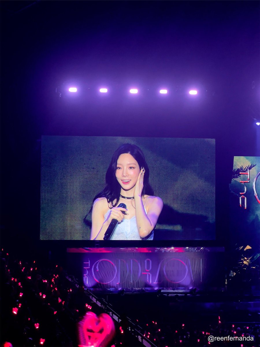 reenfernanda's tweet photo. Another tour has ended, but I’m already looking forward for the next tour. Yesterday’s evening was super duper fun as always and I felt soooo content to watch the greatest Kpop female soloist, Kim Taeyeon after 3 freaking years! 💜 #TheODDOfLOVE_in_SINGAPORE https://t.co/kiN4un5ght