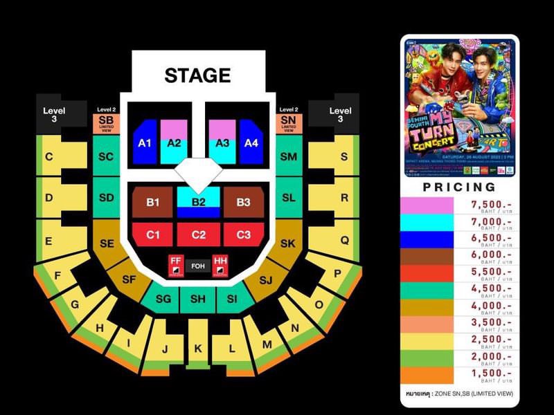 _saiting_'s tweet photo. 📍ปล่อยบัตร #GeminiFourthConcert 

 🎫 วันอาทิตย์ 2500 โซน R แถว F-11
💥 ลดเหลือ 2000‼️

นัดรับจ่ายสดได้ค้าบ รับบัตรหน้างานเลย
— สนใจ���มนชั่น/dmมาสอบถามได้ค้าบ

#GeminiFourthMyturnconcert https://t.co/I2sNQzxd8U
