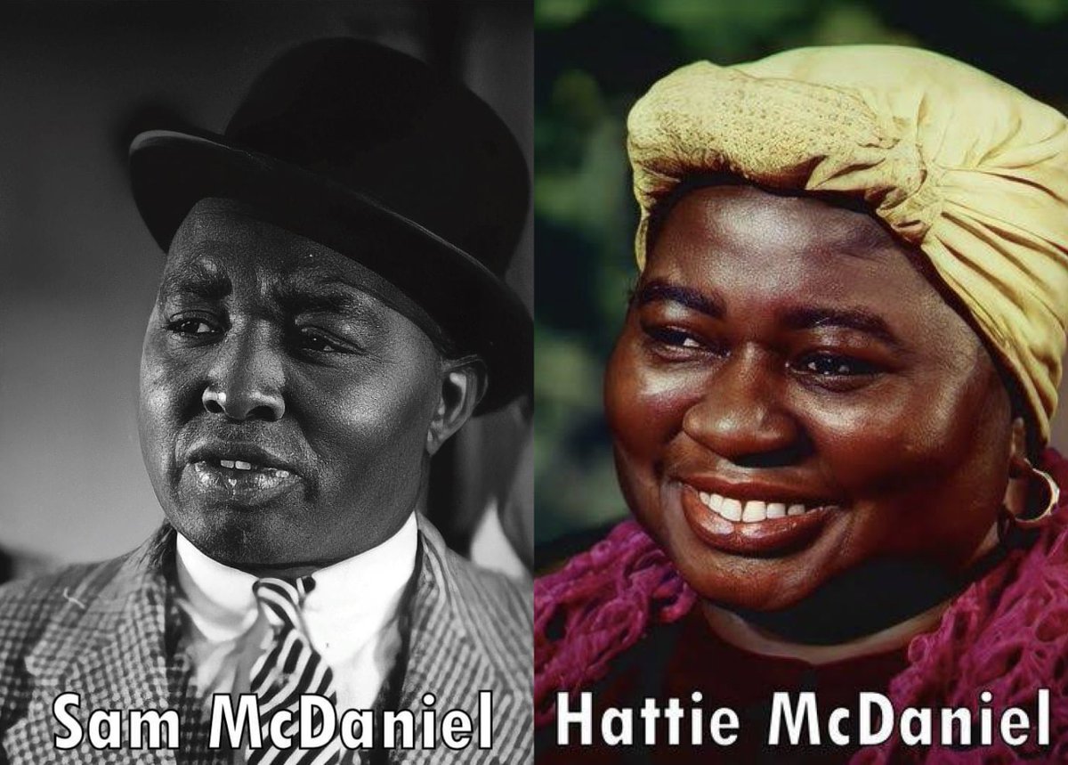 Sam and Hattie McDaniel were siblings and pioneers of black actors in Hollywood movies. Sam had over 220 acting credits and Hattie had over 90. Sam first appeared in film in the 1929 movie 'Hallelujah,' and Hattie began her career in 1930 in the film 'Deep South.' Hattie was