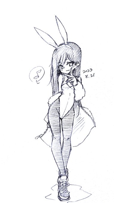 申し訳程度にバニーガールをお出しします…… 