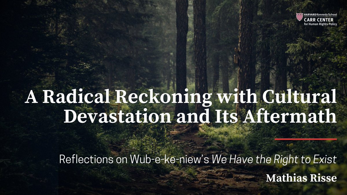 Harvard Carr Center tweet media