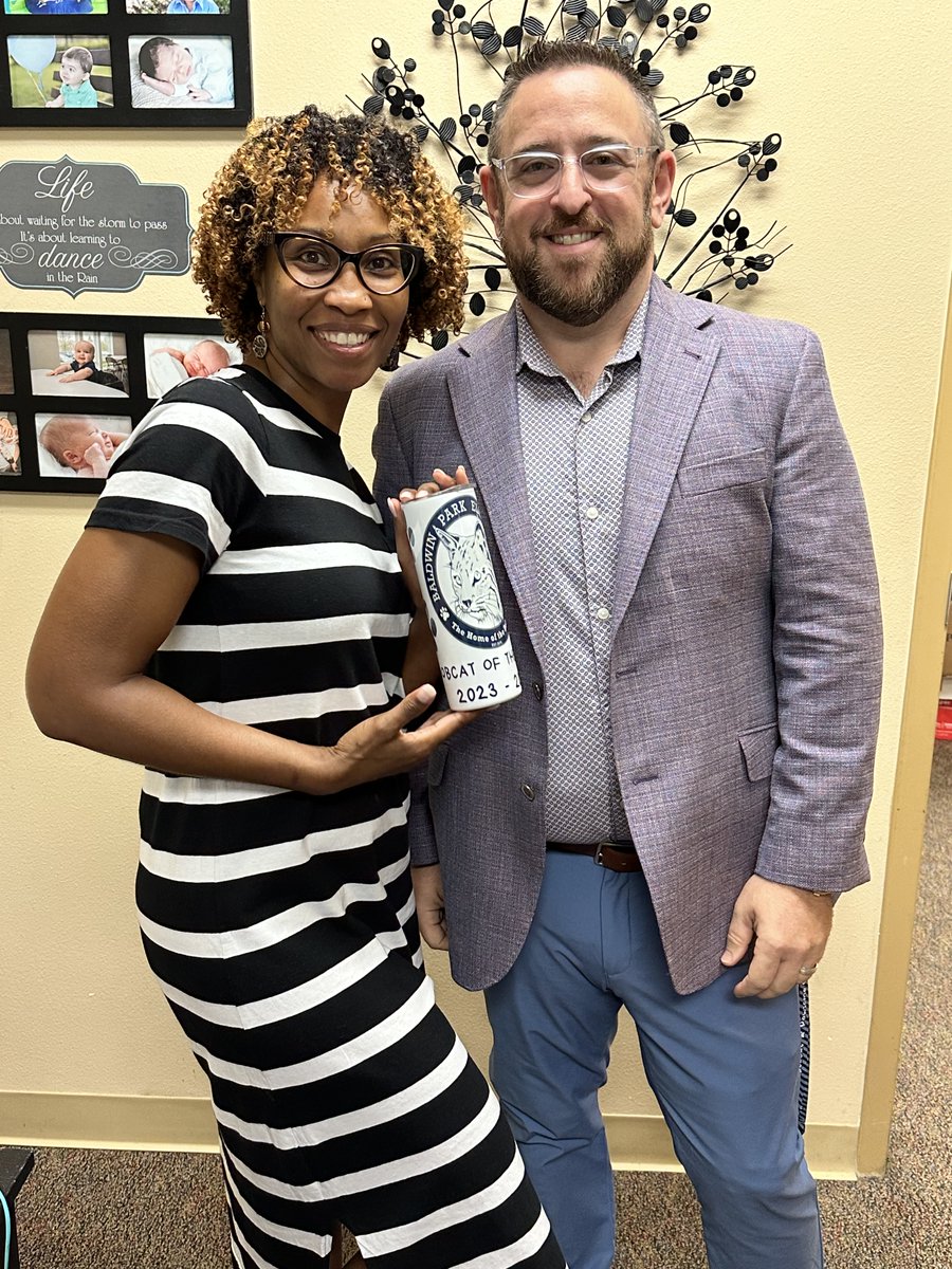 Celebrating our Bobcat of the Week Ms. Mosley.  Ms. Mosley is an amazing educator at Baldwin Park and also organizes and supports our safety patrols.  Ms. Mosley we are so lucky to have you. <a href="/OCPSnews/">ocpsnews</a> <a href="/DrRahim_Jones/">Dr. Rahim Jones</a> <a href="/DBrancato22/">Danielle Brancato</a> <a href="/BaldwinPk_OCPS/">Baldwin Park Elementary</a>