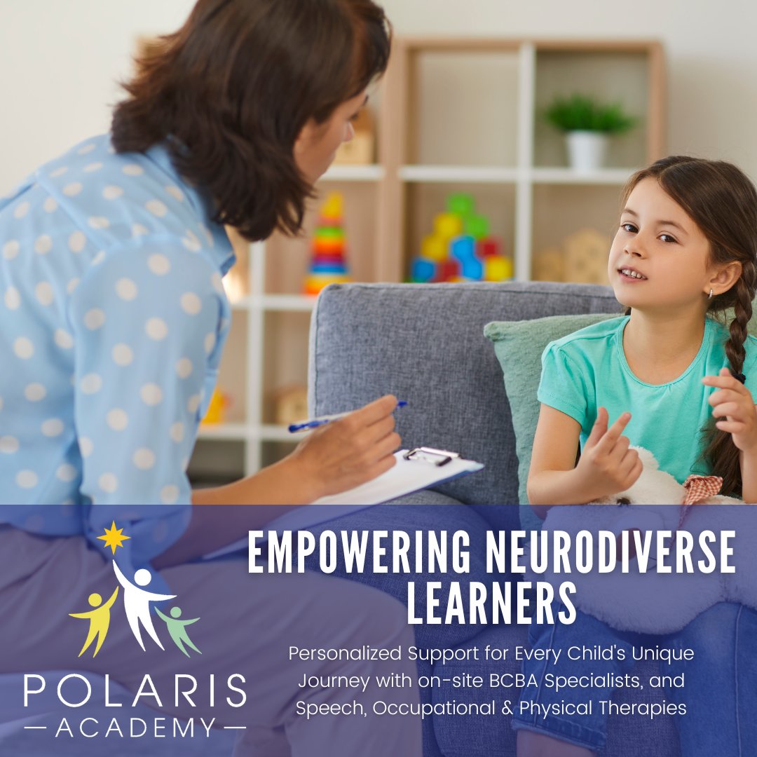 Navigating autism therapies? 
ABA: Foundation of behavior improvement.
RBT: Directly helps achieve behavioral goals.
BCBA: Tailors &amp; oversees ABA programs.

We integrate these therapies into our curriculum for a holistic educational approach. #PolarisAcademy #ABAinEducation