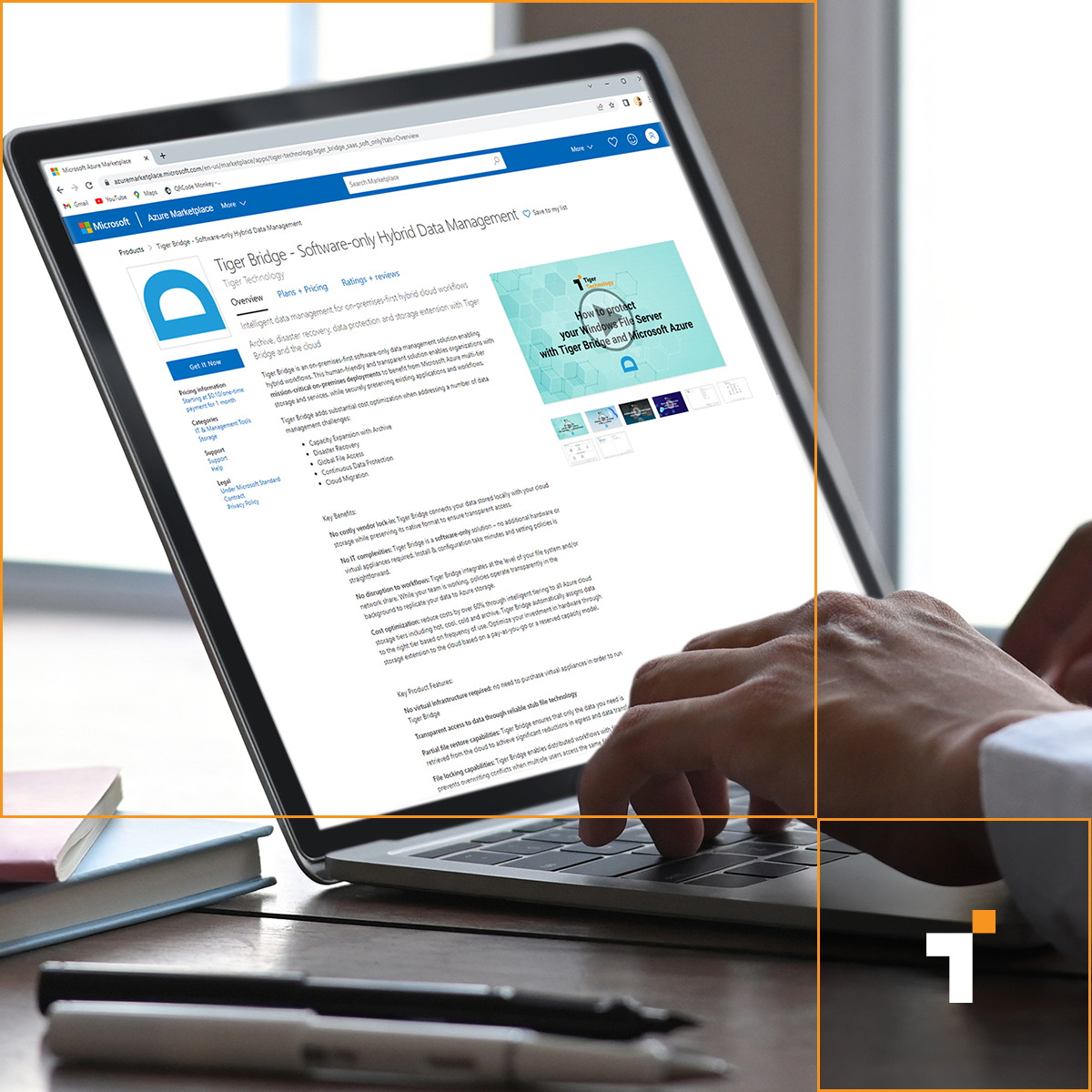 TigerTechTweets's tweet image. #TigerTechnology has just launched its SaaS offering on @Azure Marketplace! It empowers #Azure customers with an on-premises-first mindset to build and consume a complete solution for #HybridCloud deployments within their existing storage account! azuremarketplace.microsoft.com/en-us/marketpl…