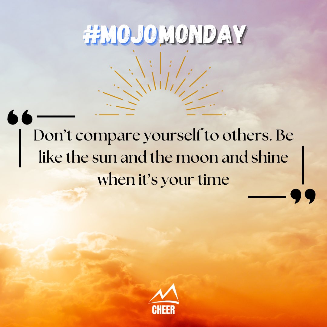 momentumallstar's tweet photo. #MojoMonday #cheer #cheerleading #cheerleaders #coloradocheer #TeamMojo #momentumallstars  #A3nfqt #shine #yourtime https://t.co/XXvPALP74d
