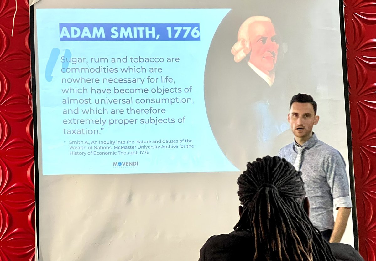 Yaani we knew this in 1776! 🤔👩🏾‍💻

“Sugar, rum and tobacco are
commodities which are NOWHERE necessary for life, which have become objects of almost universal consumption, and which are therefore extremely proper subjects of taxation.” 

#AlcoholAwareness 
#AlcoholHarms